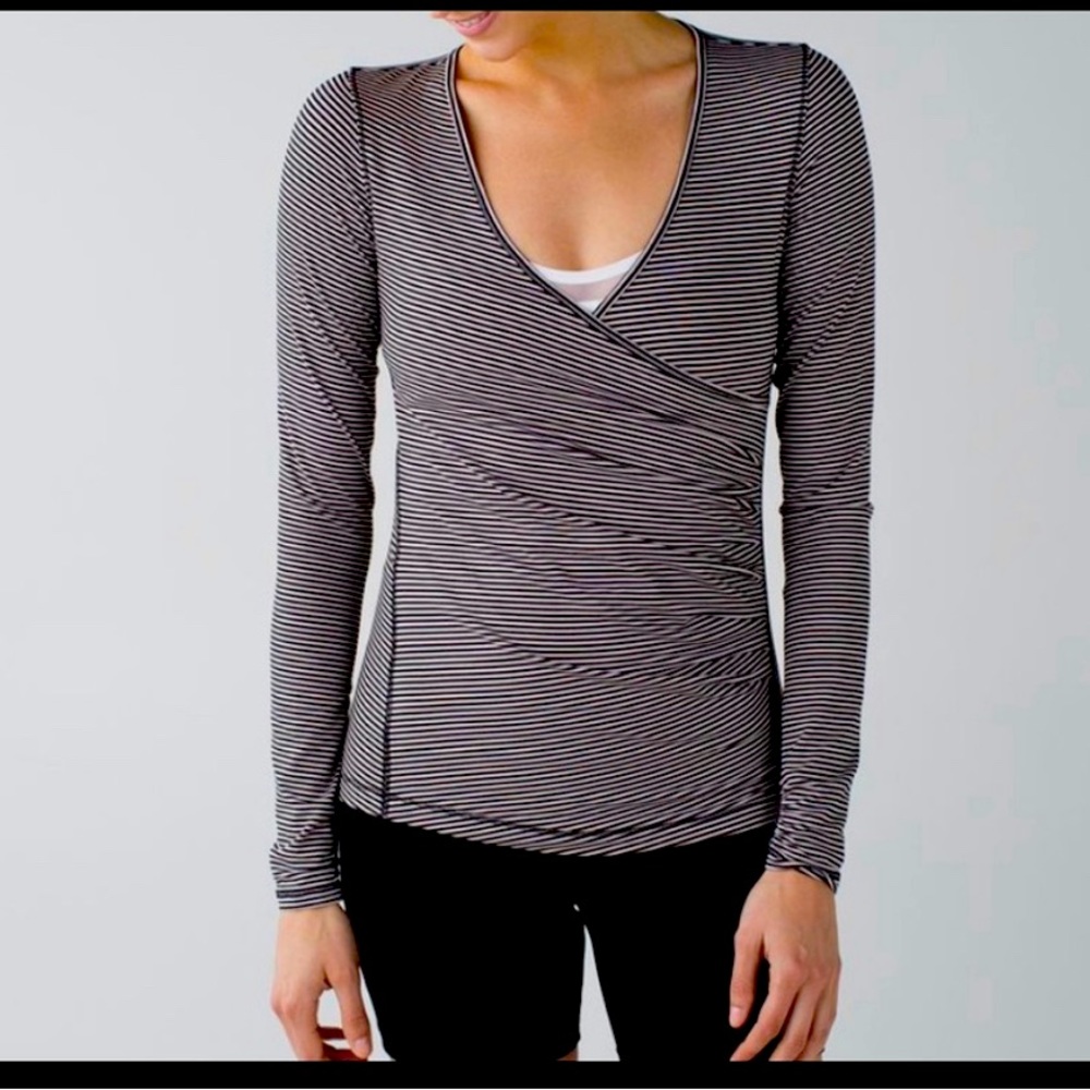 COPY - Lululemon sunset salutations long sleeve